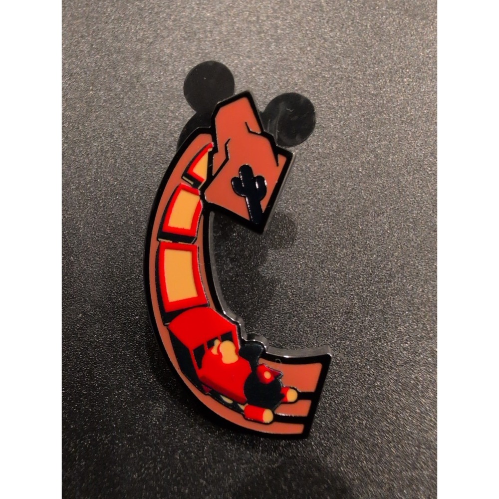 2026 Disney Magic Kingdom Mystery Pin Letter C In Magic Big Thunder Mountain